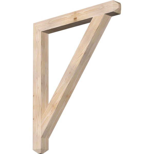 Ekena Millwork Traditional Craftsman Smooth Bracket, Douglas Fir, 3 1/2"W x 34"D x 42"H BKT04X34X42TRA04SDF - main